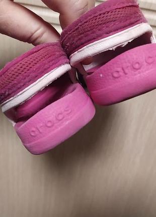 Детские crocs девочке 4