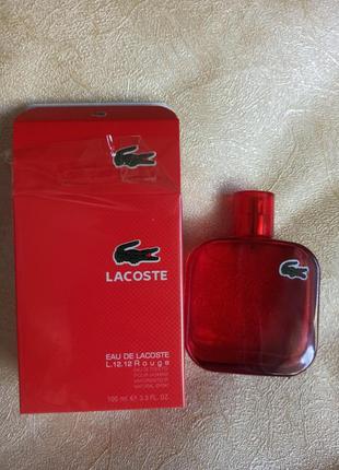 Eau de lacoste l.12.12. rouge lacoste fragrances для мужчин