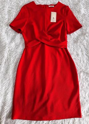 Яркое красное платье tu5 фото