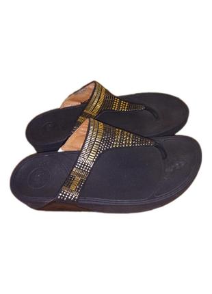 Вьетнамки fitflop aztek chada шлепанцы сандалии женские оригинал 39 - 40р/ 25-26cm