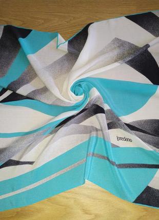 Loredano симпатичная винтажный шелковый платок