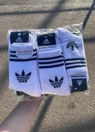 Носки адидас высокие. носки adidas длинные 12 пар/360 грн