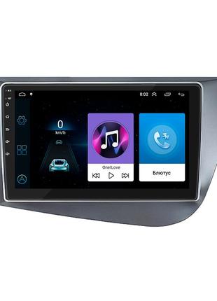 Штатная магнитола 9" lesko для seat leon ii рестайлинг 2009-2012 1/16gb/ wi-fi optima сиат шт