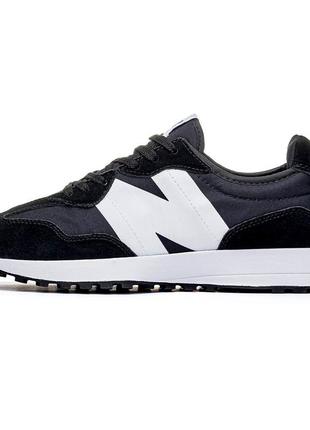 👟new balance 327 black-white