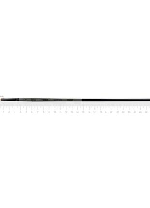 Кисть синтетика плоская rosa terra 1608f №1 длинная ручка