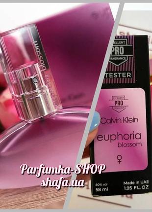 ❤️calvin klein euphoria blossom!❤️ ніжний жіночий парфум стійкий тестер