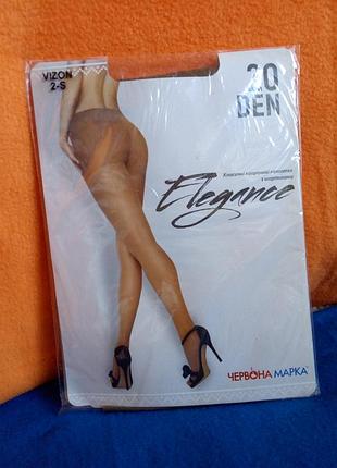 Колготы капроновые elegance 20 den р.xs
