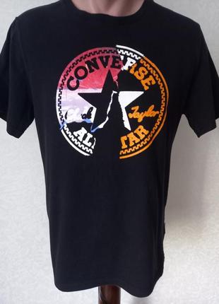 Футболка чоловіча converse, розмір s-m.