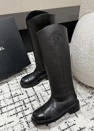 Сапоги в стиле chanel