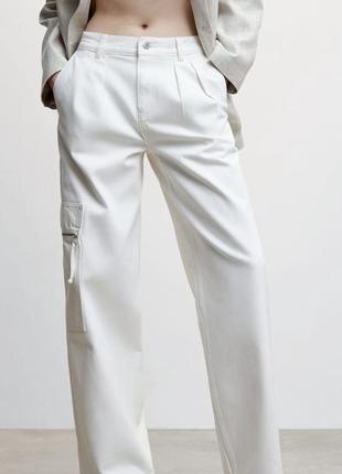 Джинсы wide leg mango , размер 36