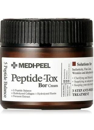 Ліфтинг-крем із пептидним комплексом medi-peel peptide-tox bor cream 50ml