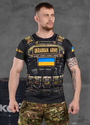 Футболка тактична патріотична, потовідвідна coolmax, oblivion ukrainian army