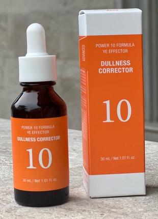 Восстанавливающая сыворотка it's skin power 10 formula ye effector dullness corrector 30мл