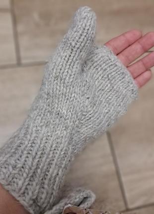 Митенки теплые 3