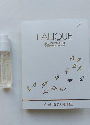 Женская парфюмированная вода пробник lalique eau de parfum lalique