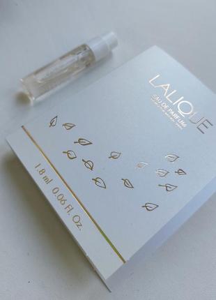Женская парфюмированная вода пробник lalique eau de parfum lalique2 фото