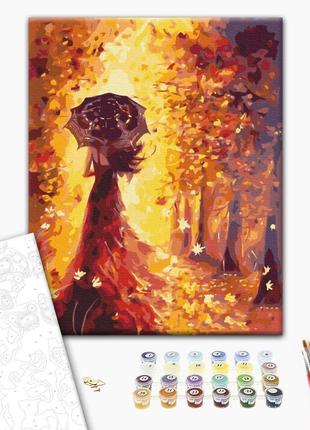 Картина за номерами "золота осінь", "bs5582", 40x50 см