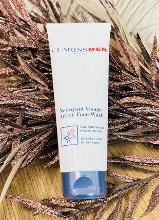 Оригинальный пенящийся гель clarins men foaming gel