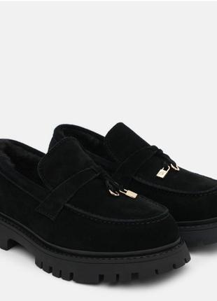 Лоферы зимние lonza 38р