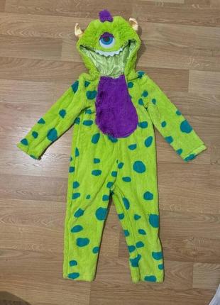 Детский карнавальный костюм монстра – яркий и удобный! 🦖💚 4-6 лет