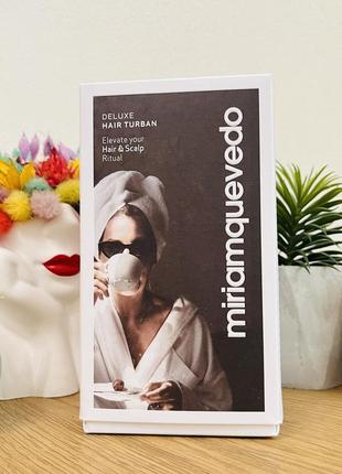 Оригінал рушник для волосся тюрбан miriam quevedo  deluxe hair turban