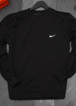 Світшот nike лого (чорний колір)