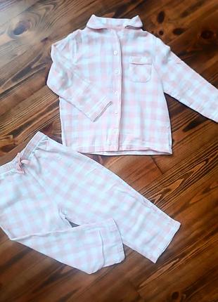 Теплая стильная пижама george