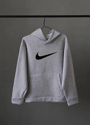 Худі nike grey оверсайз