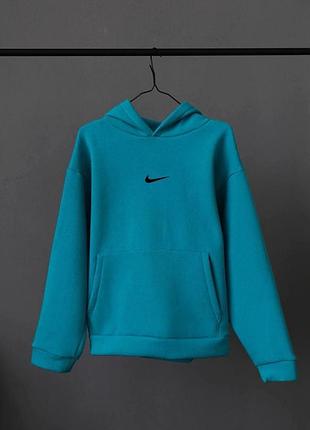 Худі nike blue оверсайз