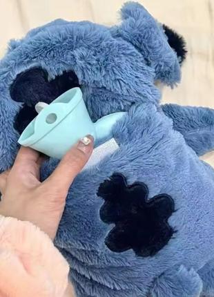 Мʼяка іграшка стіч з грілкою 30см stitch disney 2