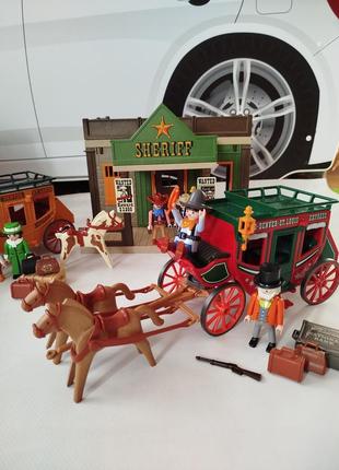 Playmobil 7378 офіс шерифа. вестерн. гвинт