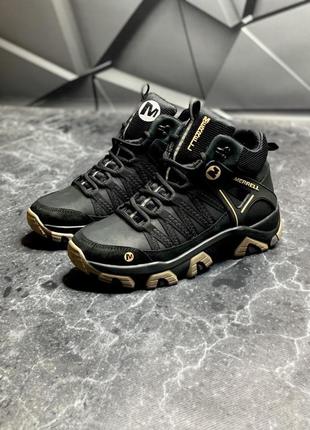 Зимние ботинки merrell черные