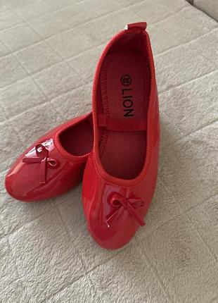 Лакові балетки туфельки червоні чорні рожеві сріблясті 4