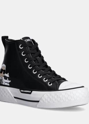 Кожаные кеды karl lagerfeld ksmpus max iii оригинальные