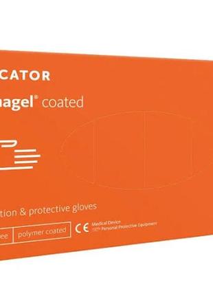 Перчатки dermagel coated,100шт/упак (m)