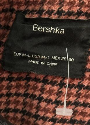 Жіноче двобортне пальто bershka розмір l8 фото