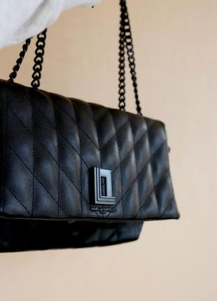 Сумка шкіряна karl lagerfeld. оригінал