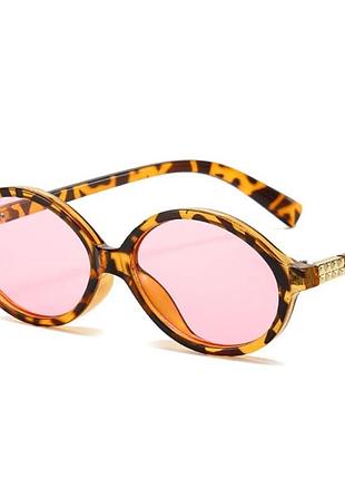 Окуляри очки сонцезахисні тренд miu  miu тигрові лео леопардові