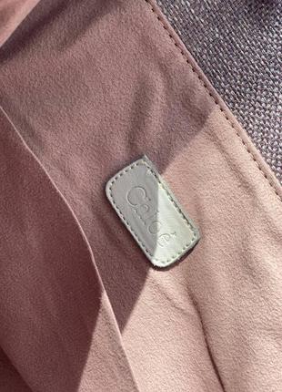 Сумка chloe woody tote grey 9