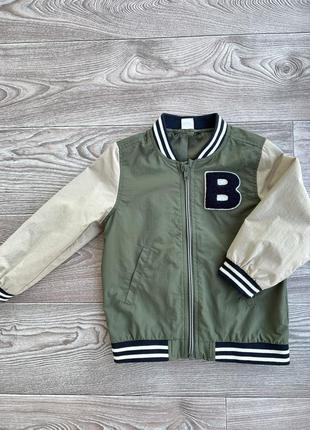 Легкий бомбер від h&m 3-4 роки, 104 см