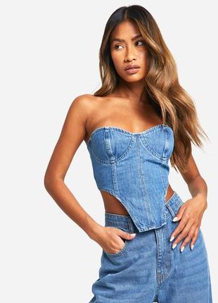 Топ корсер boohoo