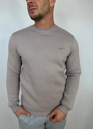 Мужской свитшот на флисе