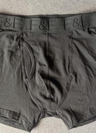 Брендові чоловічі котонові труси боксери f&f