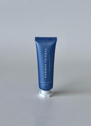 Увлажняющая успокаивающая восстанавливающая крем маска для лица jet lag mask summer fridays