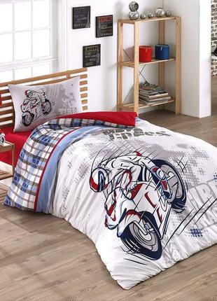 Комплект постільної білизни kristal young 160×220 см storm. 40373