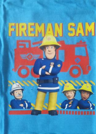 Костюм для хлопчика пожежник сем 98/104 (футболка та шорти) костюм для мальчика 78212 фото