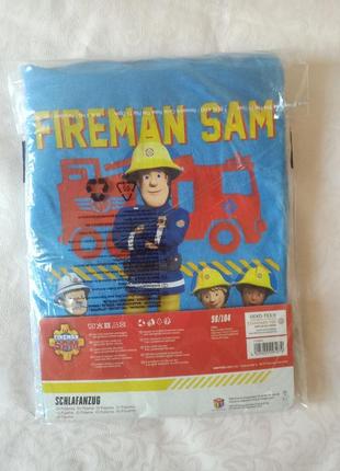 Костюм для хлопчика пожежник сем 98/104 (футболка та шорти) костюм для мальчика 78213 фото
