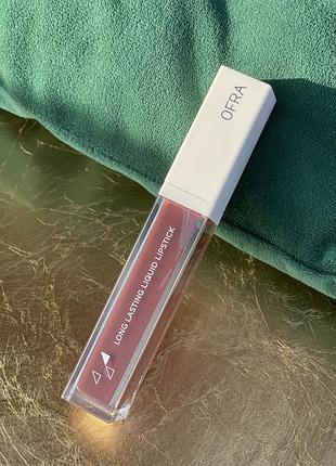 Суперстойкая помада ofra long lasting liquid lipstick, 8г