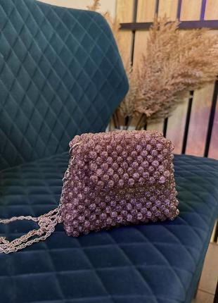 Сумка з намистин сумка з бусин