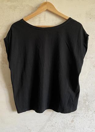 Футболка чорна zara
